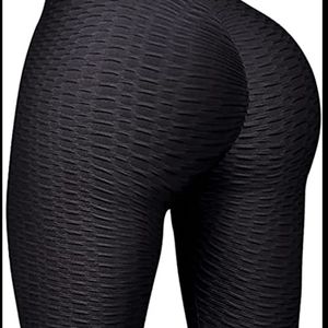 🍄 Black Leggings, Size Large